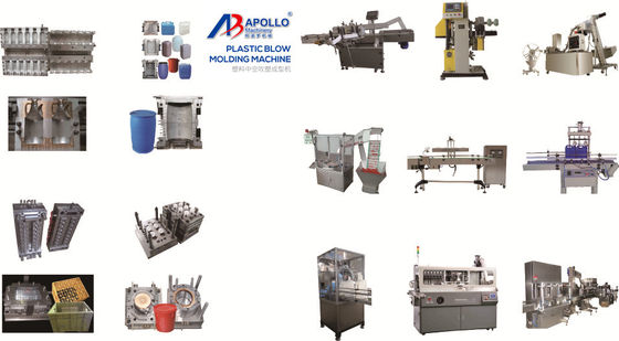 11 Ton Plastic Bottle Making Machine 10L HDPE Urea Drum Extrusion High Efficiency